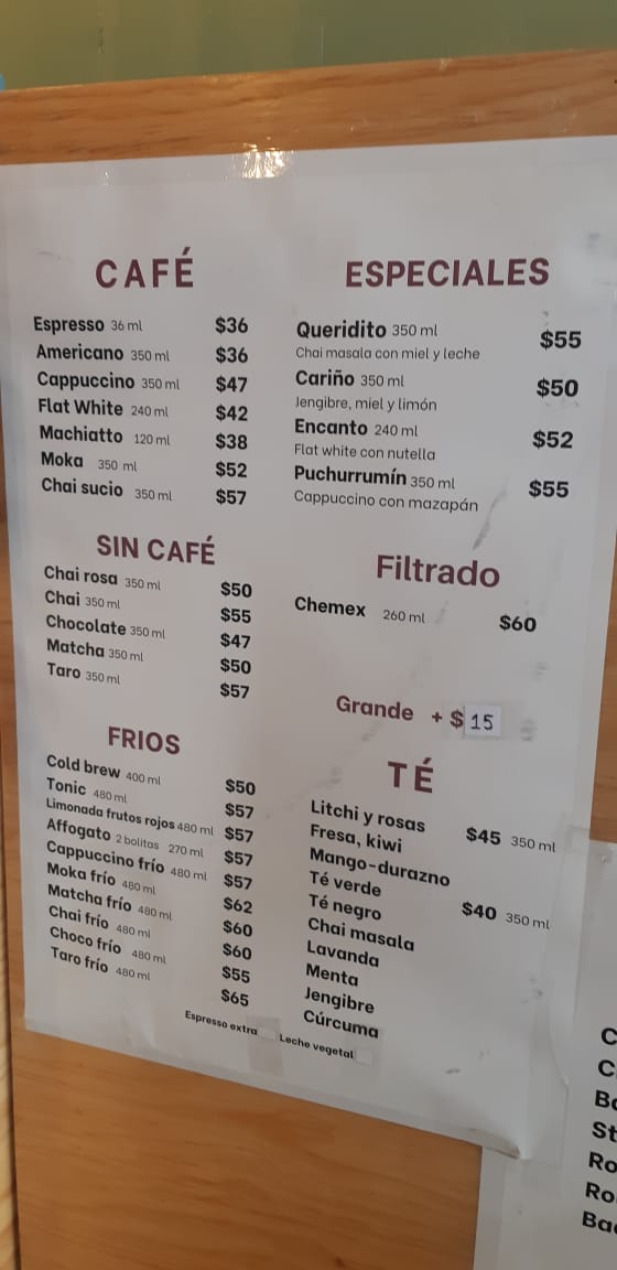 Café y Té Quiero Menu - Image 6